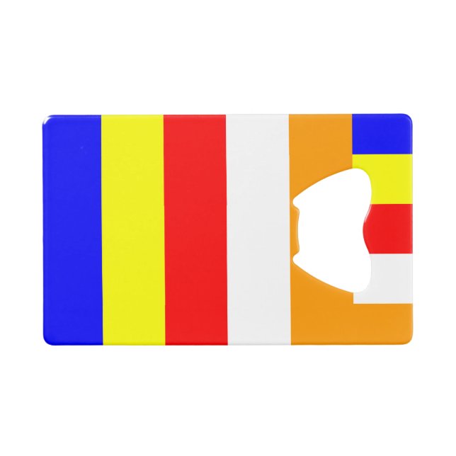 Buddhist Flag (Front (Horizontal))