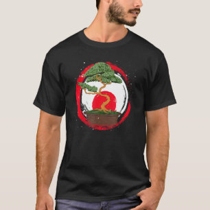 Buddhist Gardener Japanese Culture Japan Bonsai Tr T-Shirt