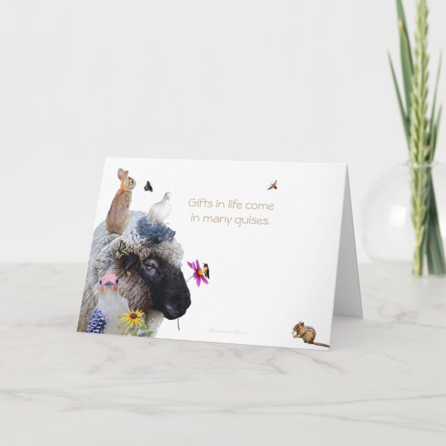 Buddhist/Happy Birthday: Card (Front)