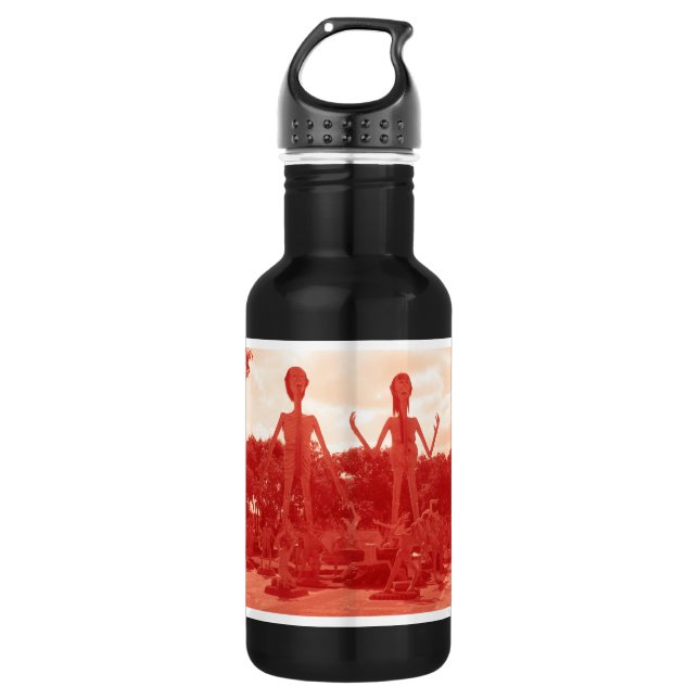 Buddhist Hell ... Thailand 532 Ml Water Bottle (Front)
