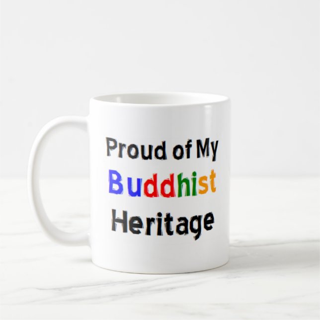 buddhist heritage coffee mug (Left)