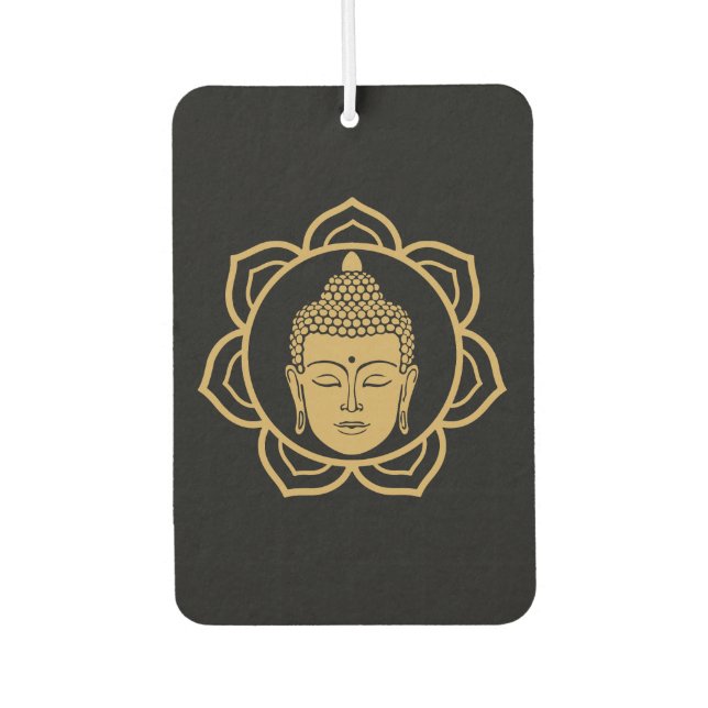 Buddhist Home Car Air Freshener (Front)