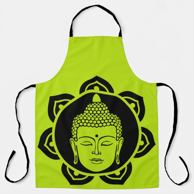 Buddhist Home Decor Apron (Front)