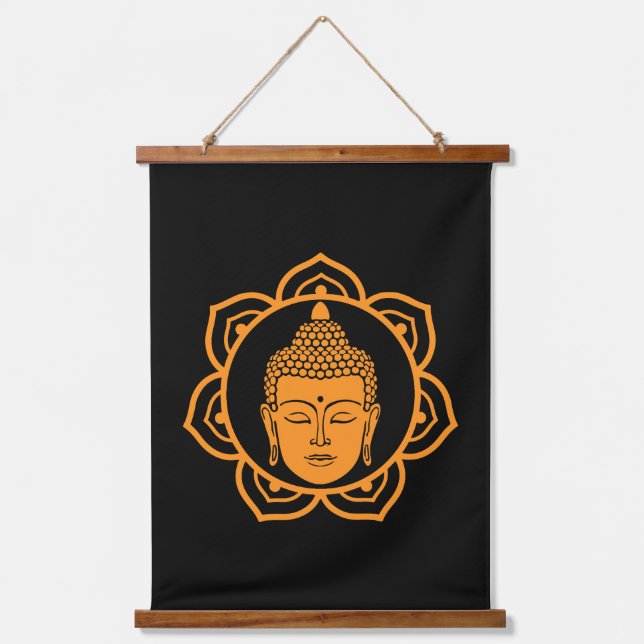 Buddhist Home Decor Hanging Tapestry (Front)