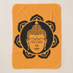 Buddhist Home Decor Sherpa Blanket