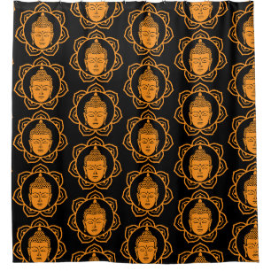 Buddhist Home Decor Shower Curtain