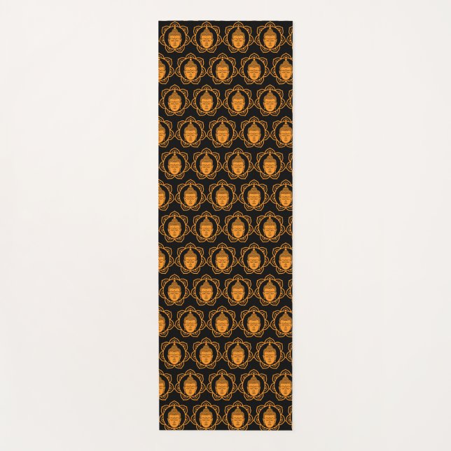 Buddhist Home Wall Decor Yoga Mat (Front)