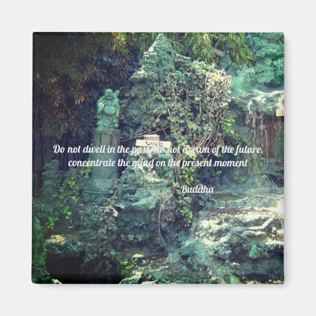 Buddhist inspirational  magnet (Front)