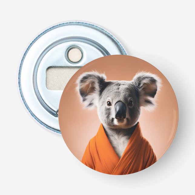 Buddhist Koala Bottle Opener (Front)
