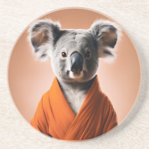 Buddhist Koala Coaster