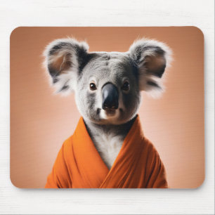 Buddhist Koala Mouse Mat