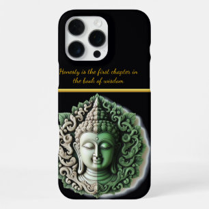Buddhist Leaf Carving by AI iPhone 16 Pro Max Case