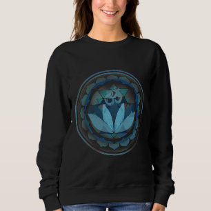 Buddhist Lotus Yoga Sanskrit Om Sweatshirt