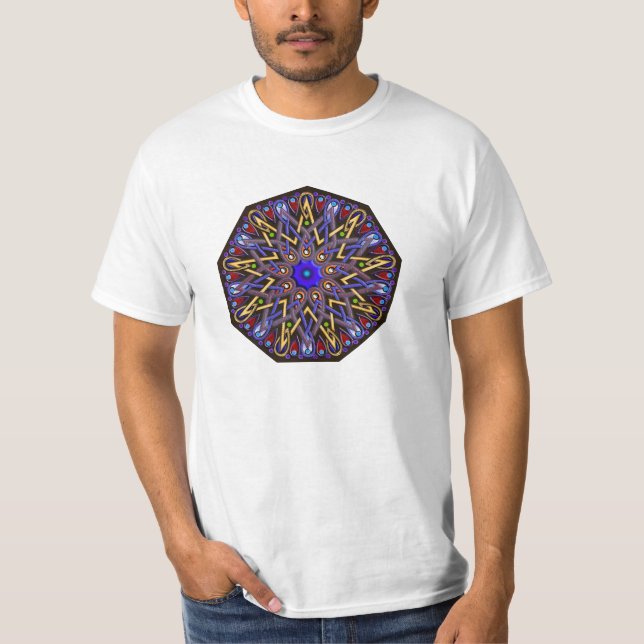 BUDDHIST MANDALA T-Shirt (Front)