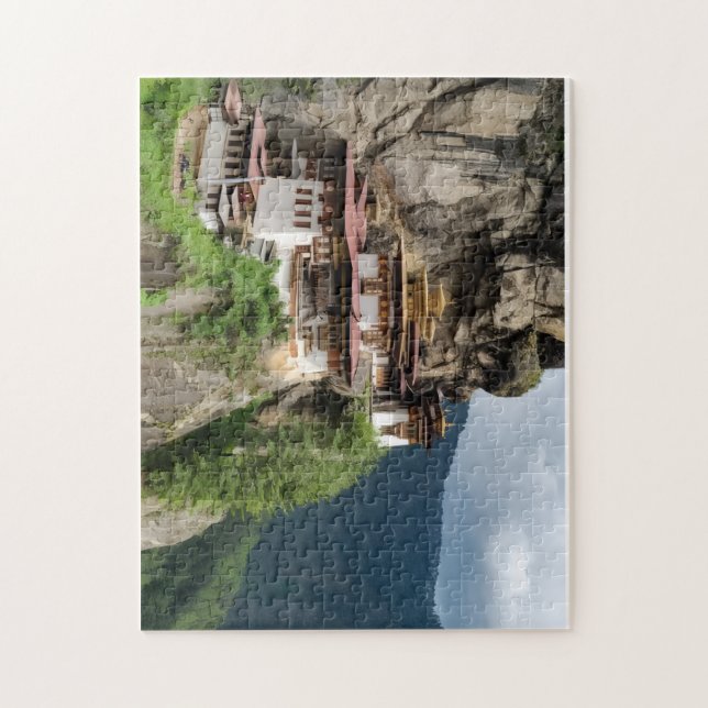 Buddhist monastery  jigsaw puzzle (Vertical)