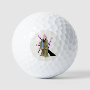 Buddhist Monk Golf Ball