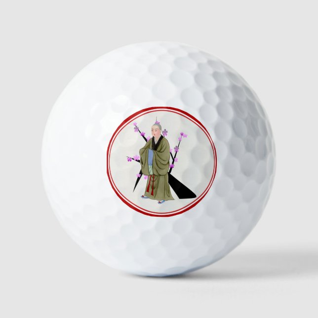 Buddhist Monk Golf Ball (Front)