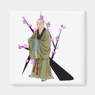 Buddhist Monk Magnet