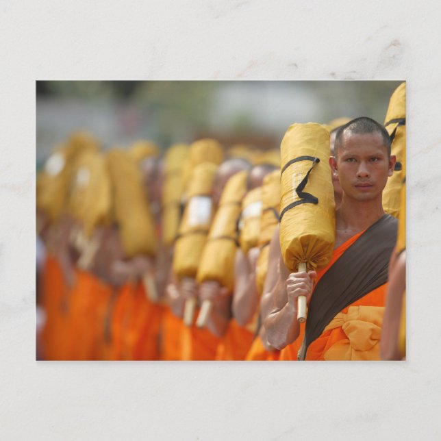 Buddhist Monk Postcard (Front)