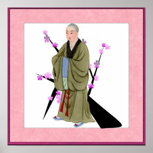 Buddhist Monk Poster