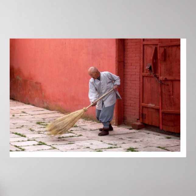 Buddhist Monk Print (Front)
