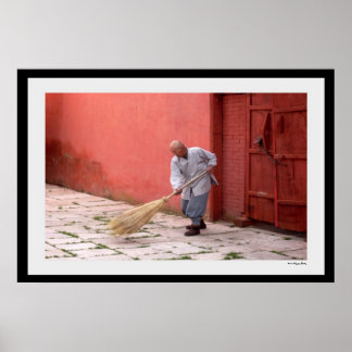 Buddhist Monk Print