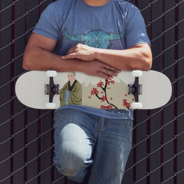 Buddhist Monk Skateboard (Outdoor 3)