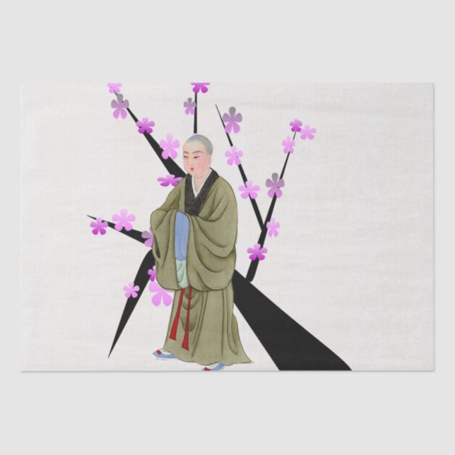 Buddhist Monk Tissue Paper (Front)