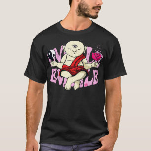 Buddhist Monk Zen Meditation Buddha Om T-Shirt