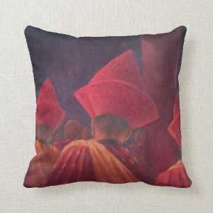 Buddhist Monks Bhutan 2012 Cushion
