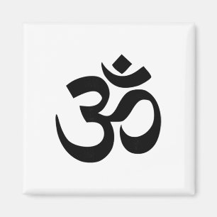 Buddhist Om Symbol Magnet