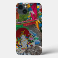 Buddhist Painting on Rocks