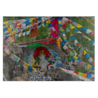 Buddhist Painting on Rocks