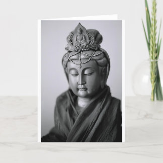 Buddhist Statue Card
