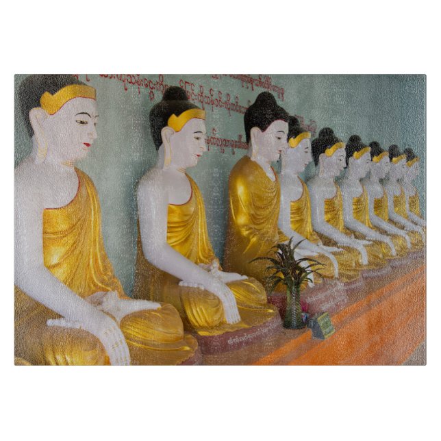 Buddhist statues in Umin Thounzeh Cutting Board (Front)