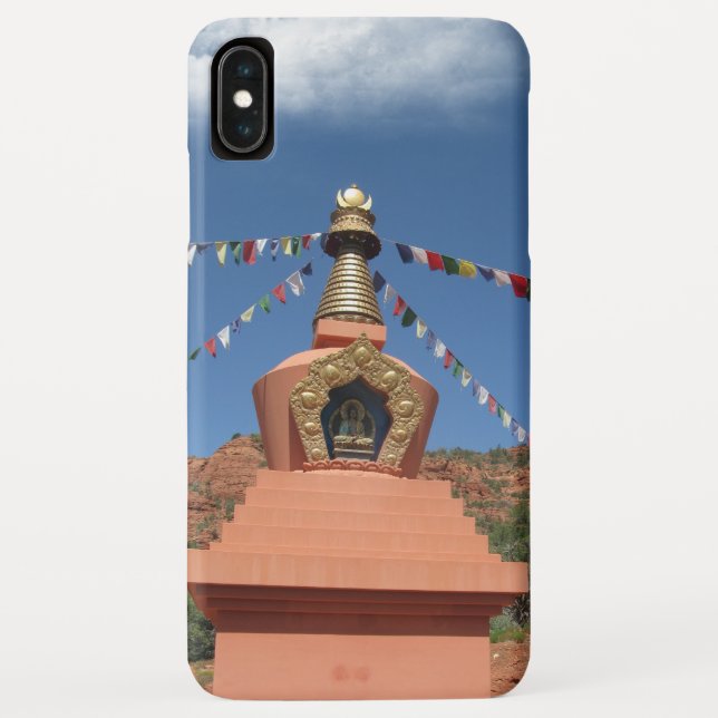 Buddhist Stupa Case-Mate iPhone Case (Back)
