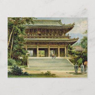 Buddhist temple at Kyoto, Japan Postcard