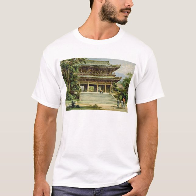 Buddhist temple at Kyoto, Japan T-Shirt (Front)