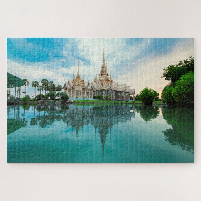 buddhist temple puzzle (Horizontal)
