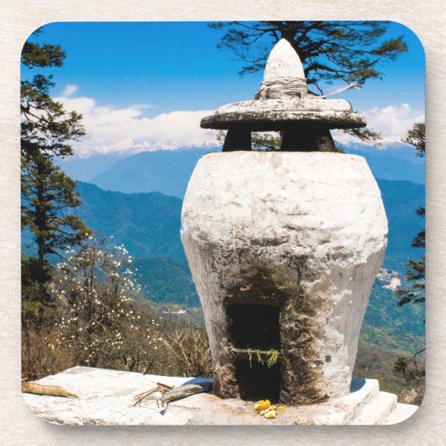 Buddhist Worship Site Coaster (Front)