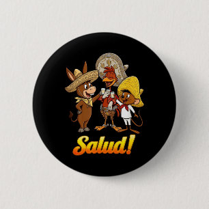 Buddies Salud 6 Cm Round Badge