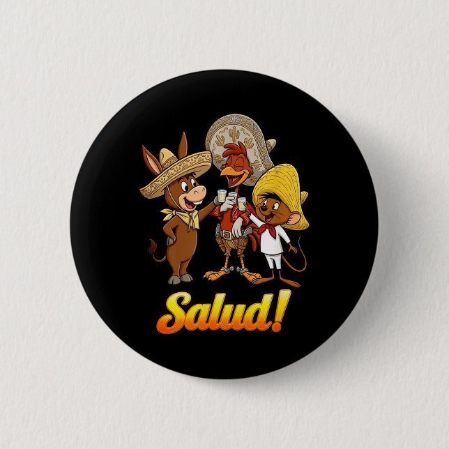 Buddies Salud 6 Cm Round Badge (Front)