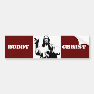 Buddy Christ Bumper Sticker