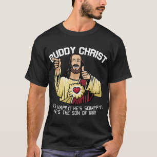 Buddy Christ Christmas Cool Jesus Religious Christ T-Shirt