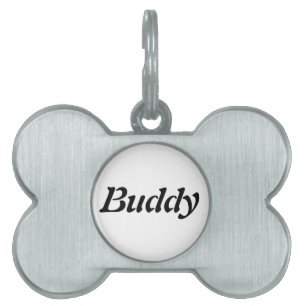 Buddy Dog's Name Tag