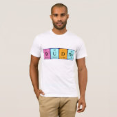 Buddy periodic table name shirt (Front Full)