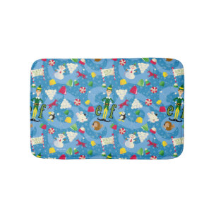 Buddy the Elf Cartoon Pattern Bath Mat