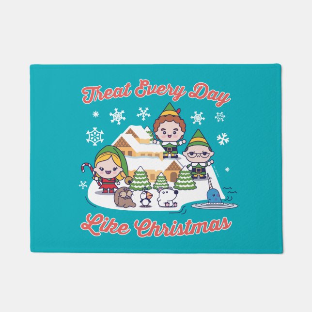 Buddy the Elf Chibi Graphic Doormat (Front)