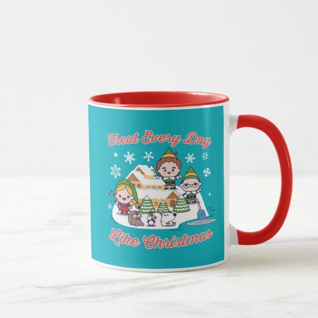 Buddy the Elf Chibi Graphic Mug (Right)