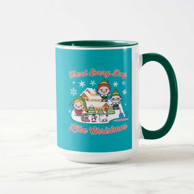 Buddy the Elf Chibi Graphic Mug (Right)